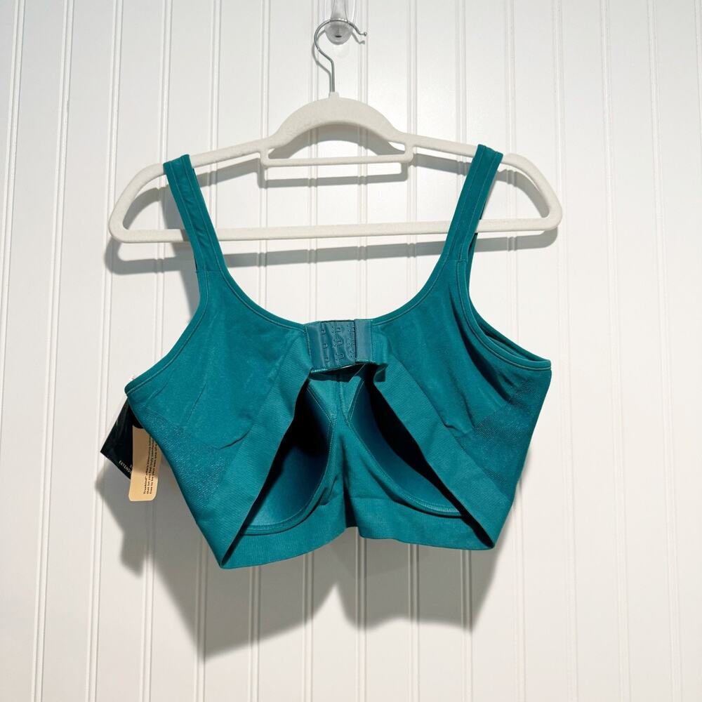 Truekind Teal Daily Comfort Wire Free Shaper Bra Plus Suze 3X NEW - Picture 5 of 5